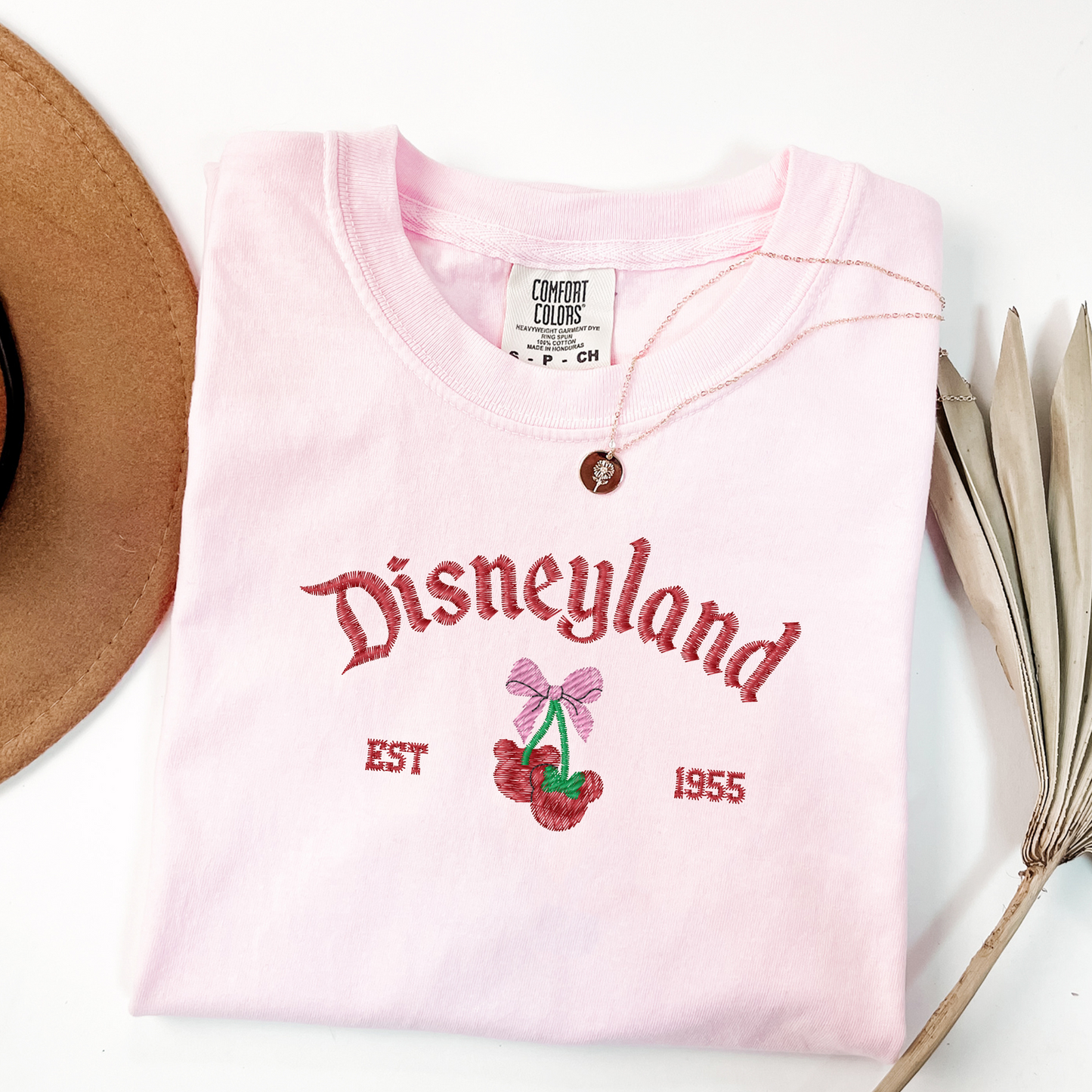 Adult Embroidered Disney Cherries Shirt