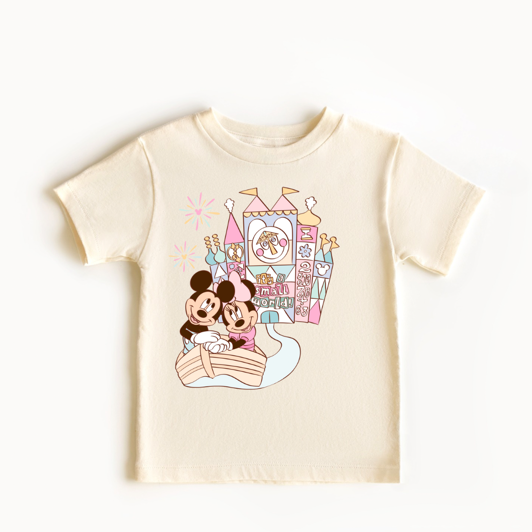 Kids small world shirts