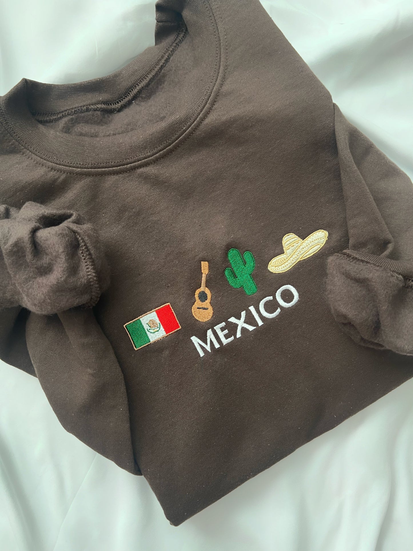 Adult Mexico Embroidered Sweaters