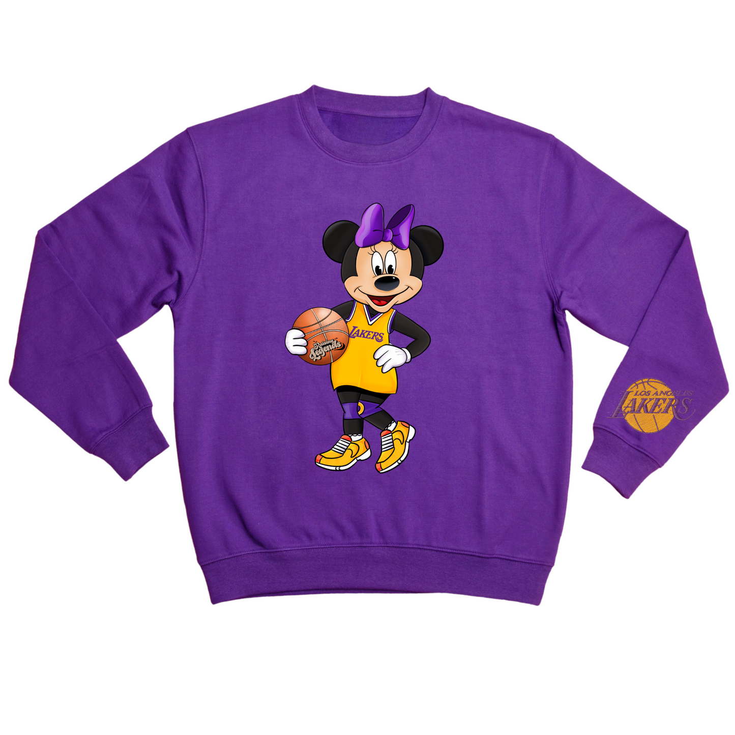 Adult Minnie Lakers Graphic Sweaters