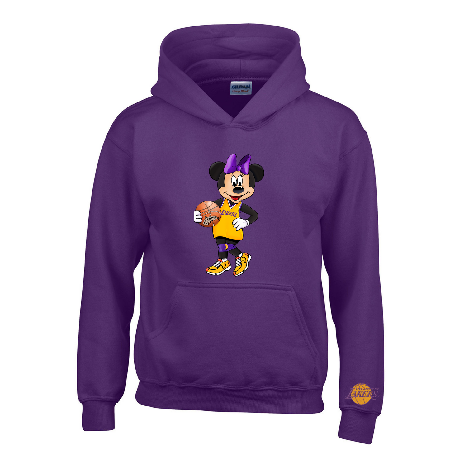 Youth Minnie Lakers Sweater Hoodie