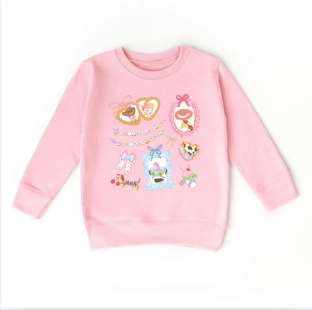 Child Toy Story Graphic Sweatshirt