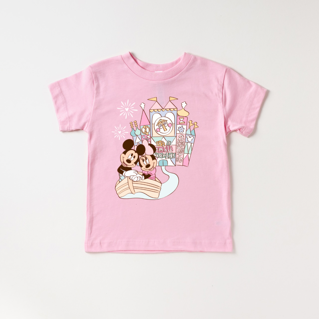 Kids small world shirts