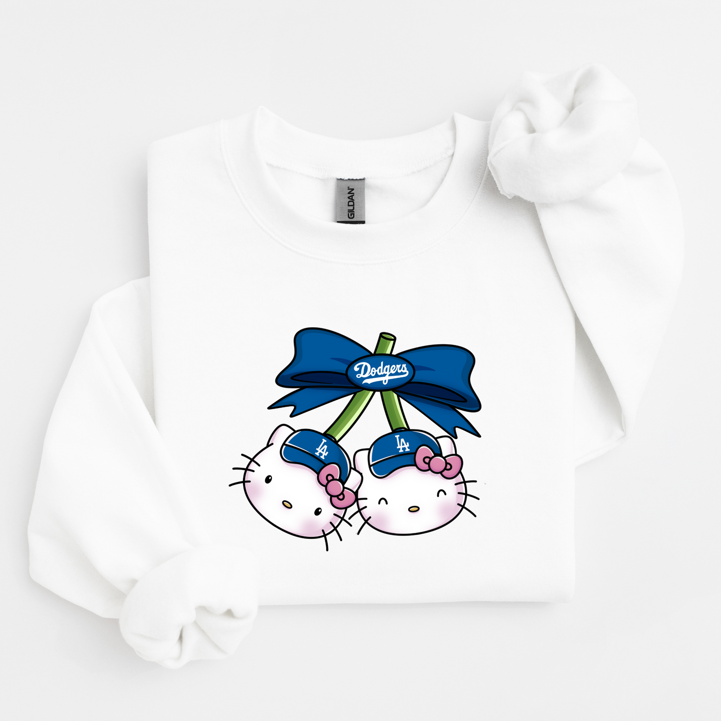 Child Dodgers Hello Kitty cherries Sweater