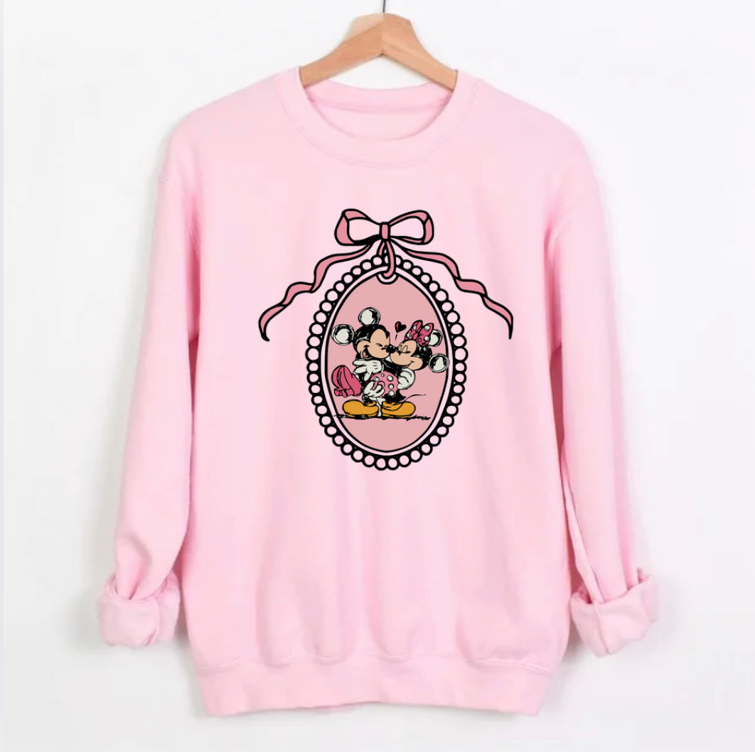 Adult Coquette Mouse Graphic Sweaters