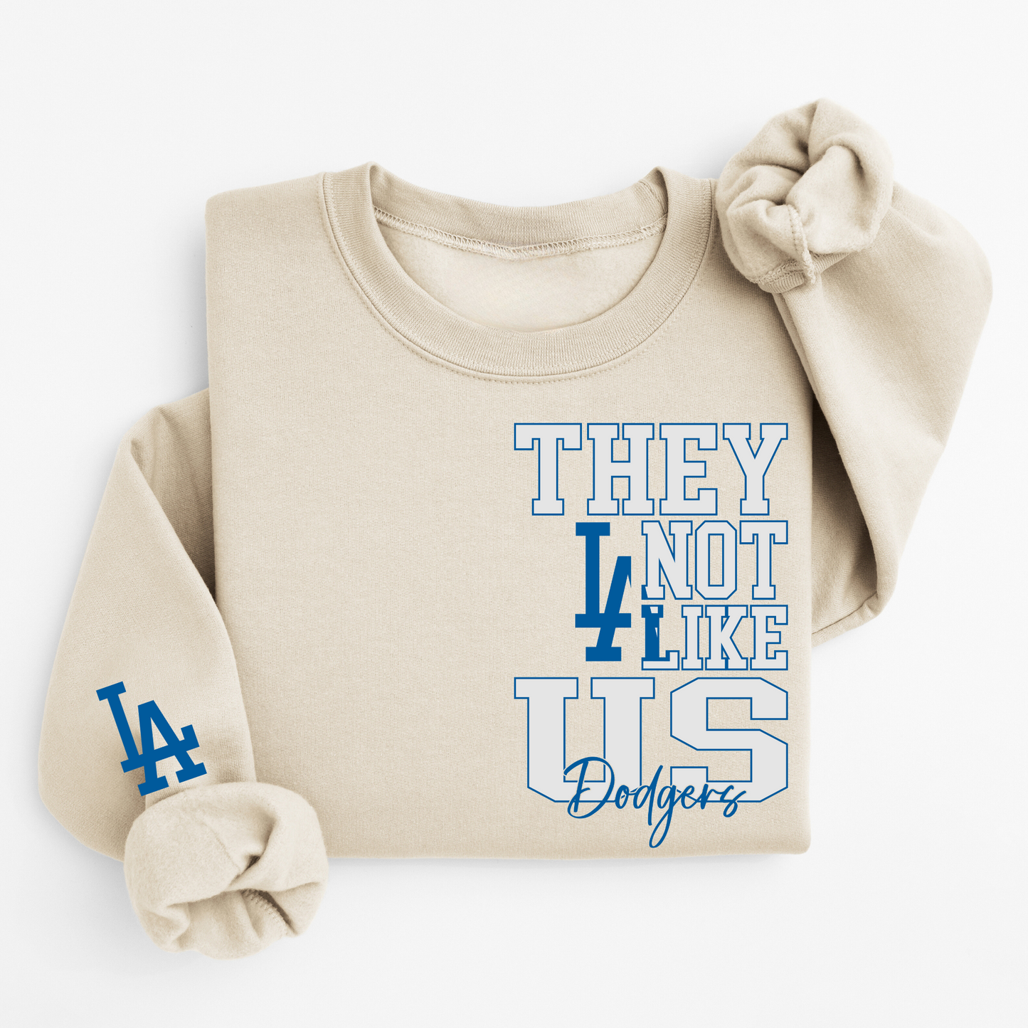 Adult They Not Like Us Dodgers Sweaters