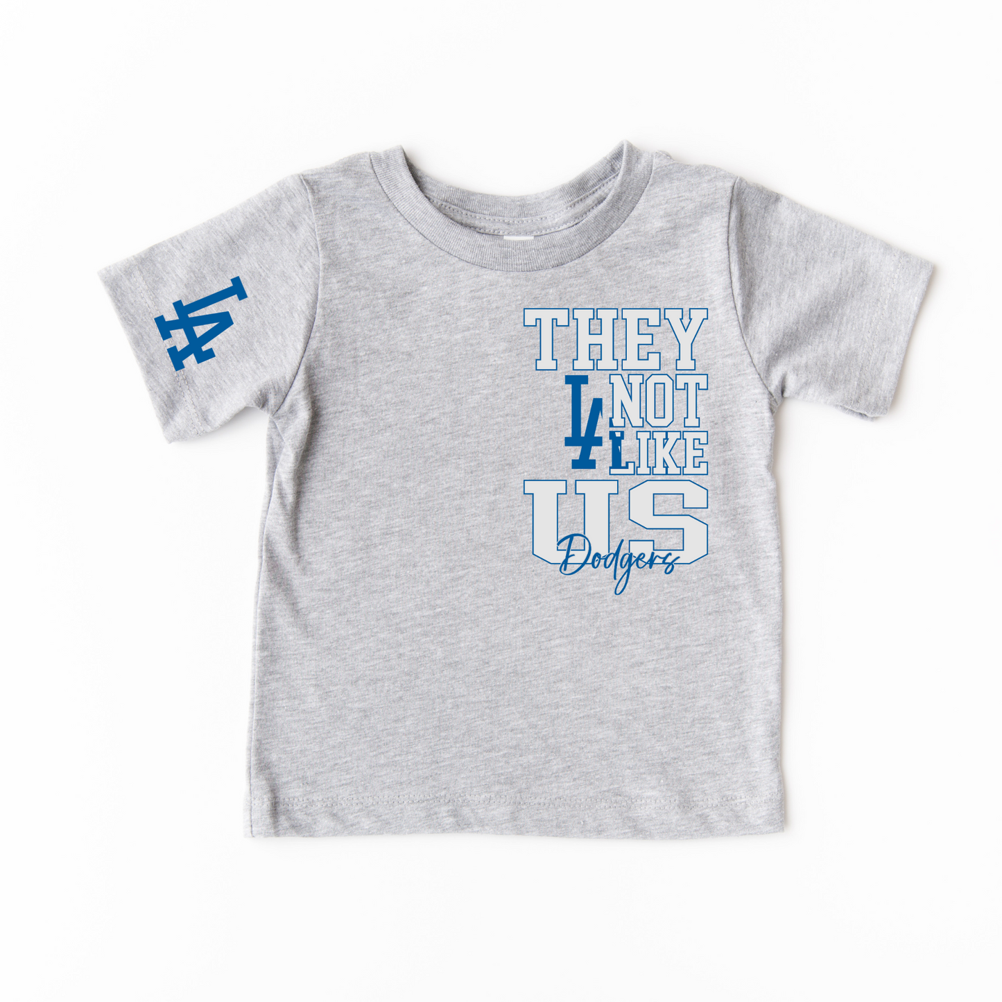 Child They Not like us Dodgers Shirt