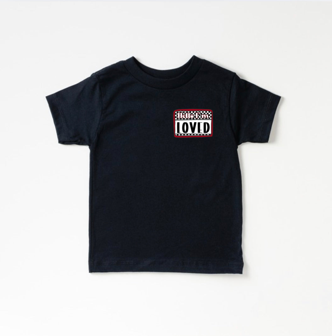 Kids Hello I’m loved Graphic T-shirts