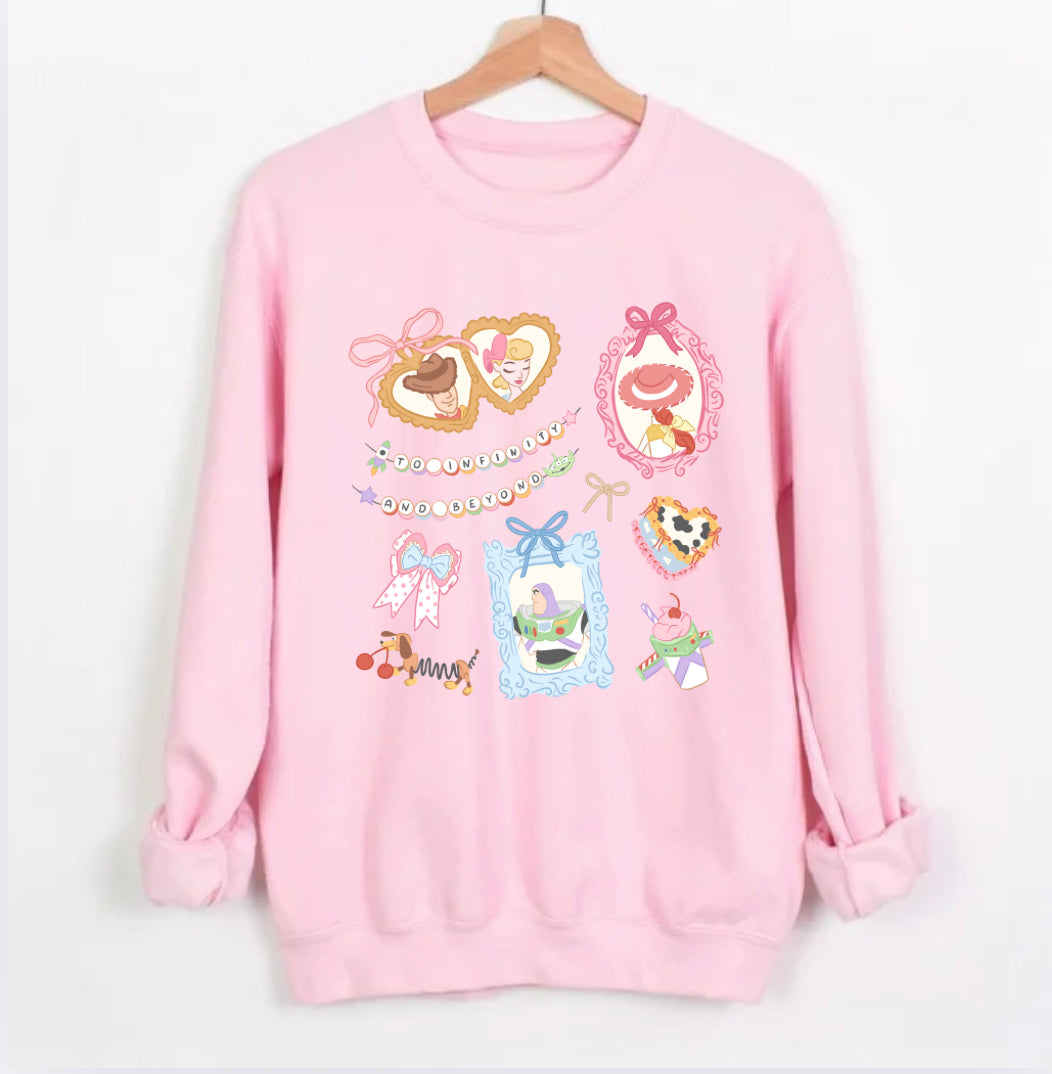 Adult Toy Story Graphic Sweaters