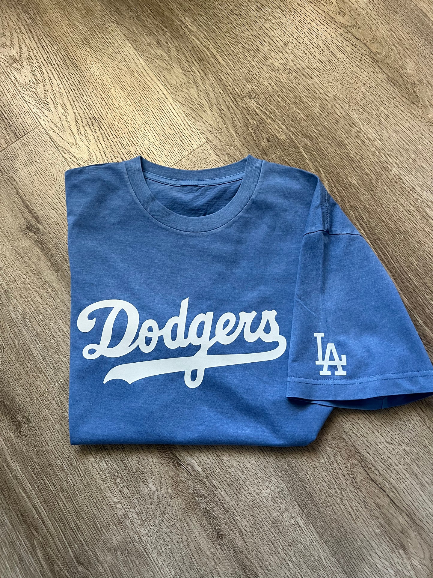 Vintage Blue Dodgers Baseball shirt