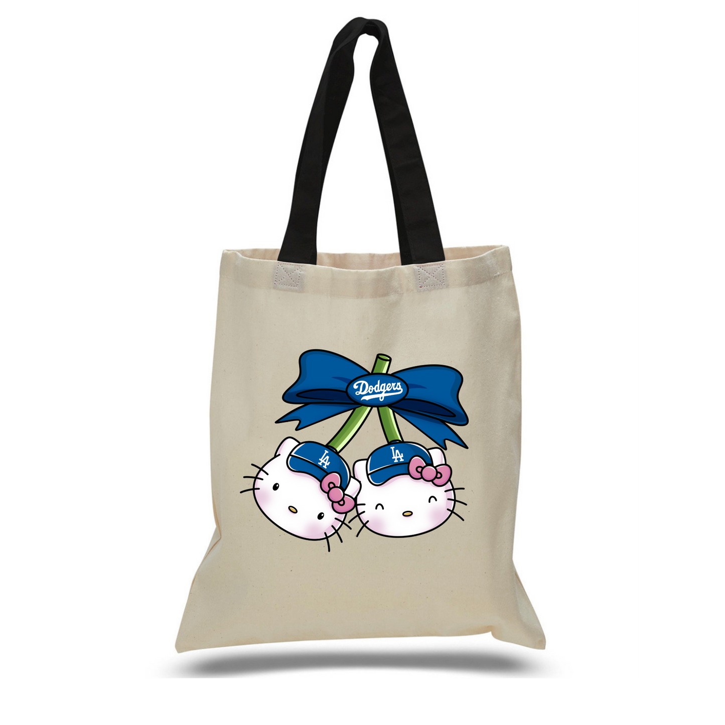 Hello Kitty Cherries Dodgers Tote bag