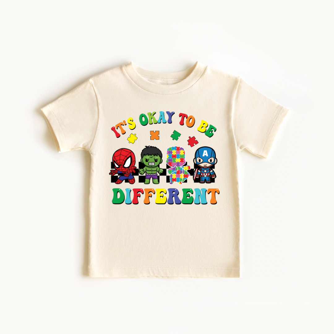 Kids super heroes shirt